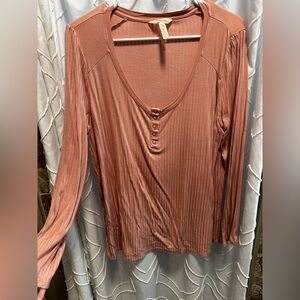 Matilda Jane swoop neck long sleeve. Size Large